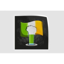Ireland St Patrick Style 22 - DecalsHouse