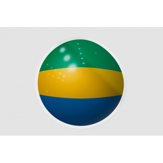 Gabon Flag Ball