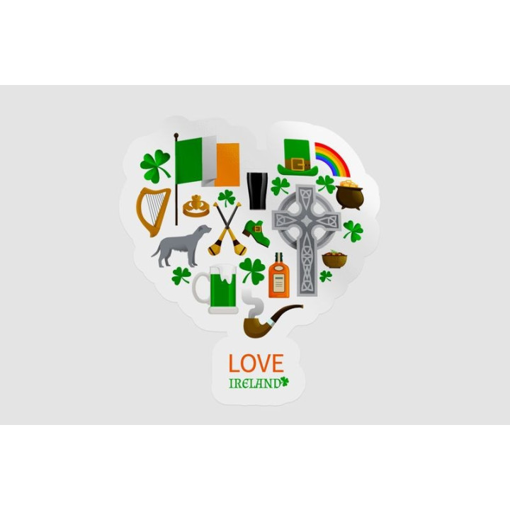 Ireland Tradition Icons - DecalsHouse