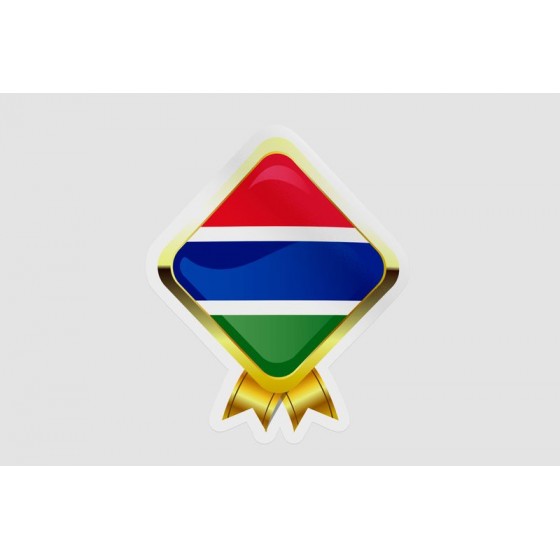 Gambia Flag Badge