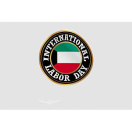 Kuwait Flag Style 22 Sticker - DecalsHouse