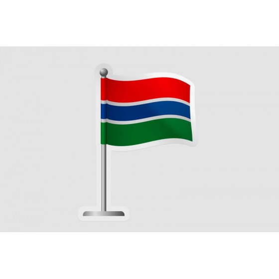 Gambia Flag Pole