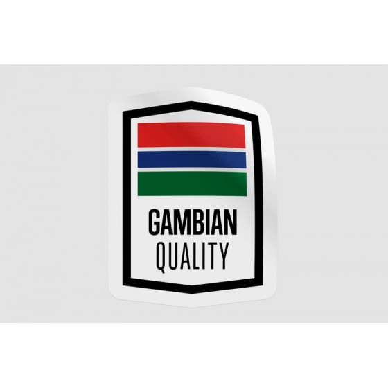 Gambia Quality Label Style 4