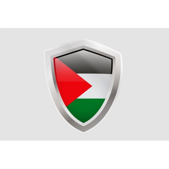Gaza Flag Style 13 Sticker