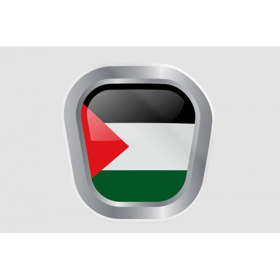 Gaza Flag Style 2 Ed Sticker