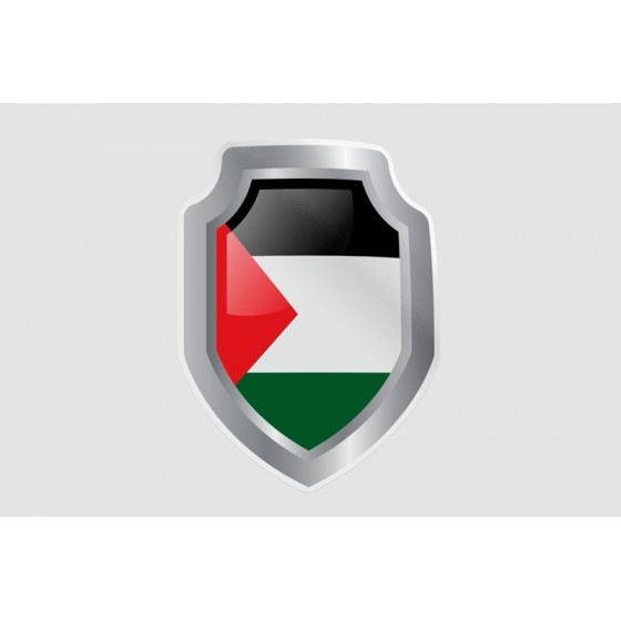 Gaza Flag Style 7 Sticker