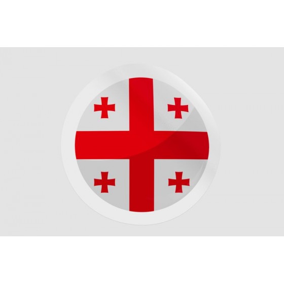 Georgia Flag Icon Style 2