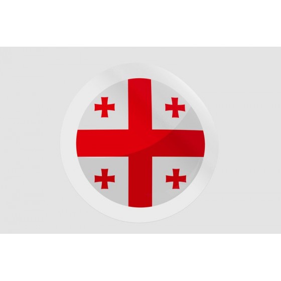 Georgia Flag Icon Style 3