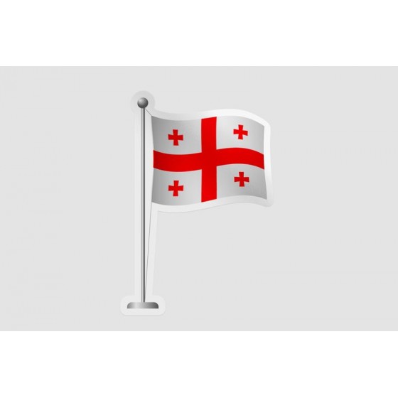 Georgia Flag Pole Style 2