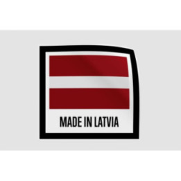 Latvia Quality Made In Style 2 Sticker - DecalsHouse
