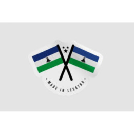 Lesotho Made In Quality Sticker - DecalsHouse
