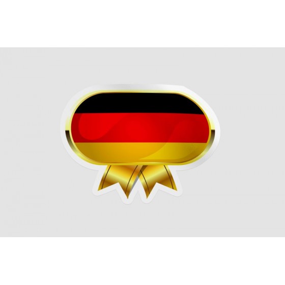 Germany Flag Badge Style 5