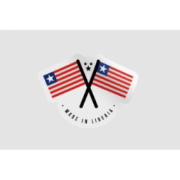 Liberia Made In Quality Style 2 Sticker - DecalsHouse