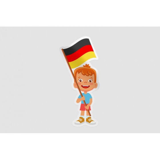 Germany Flag Boy Flag Style 2