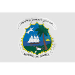 Liberia National Emblem Sticker - DecalsHouse