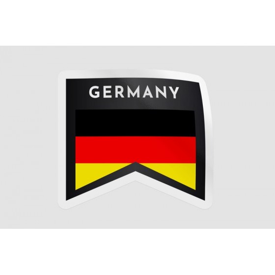 Germany Flag Emblem Style 2