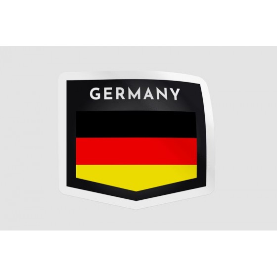 Germany Flag Emblem Style 3