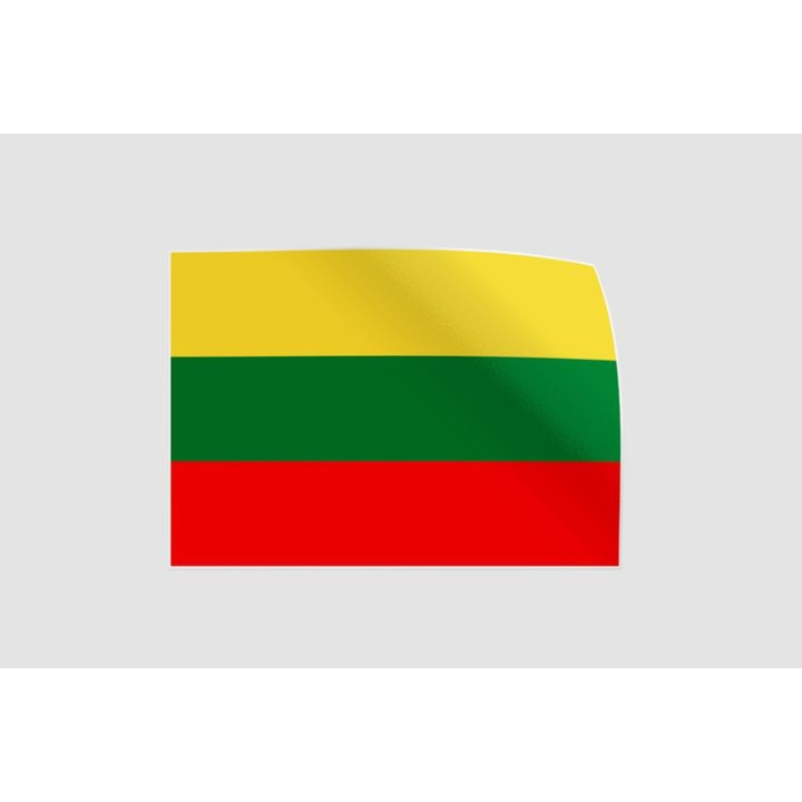 Lithuania Flag Sticker - DecalsHouse