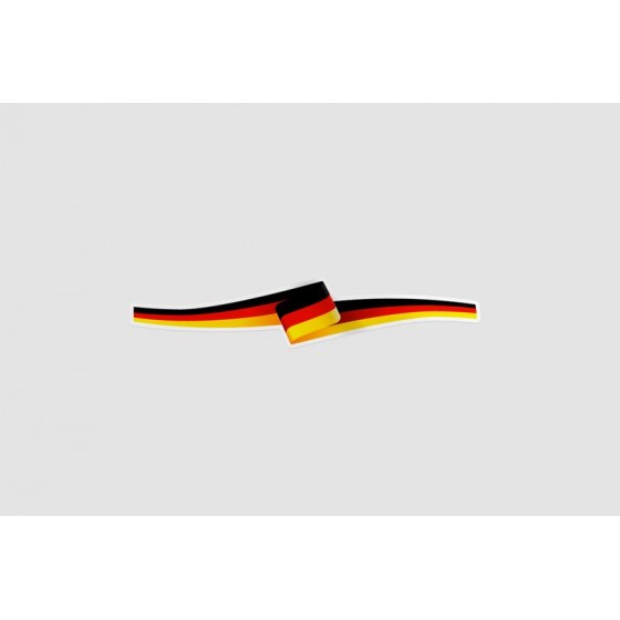 Germany Flag Ribbon Style 2