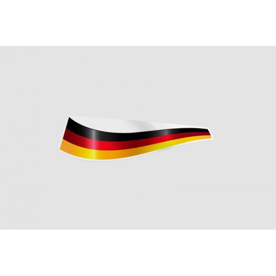 Germany Flag Ribbon Style 3