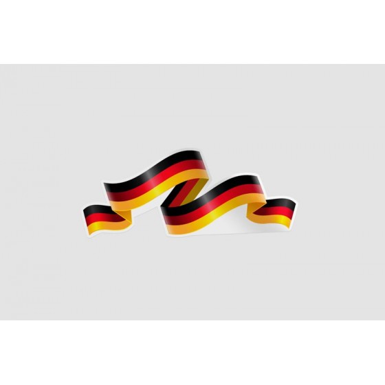 Germany Flag Ribbon Style 4