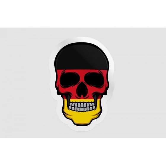 Germany Flag Skull