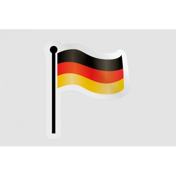 Germany Flag Waving Style 18