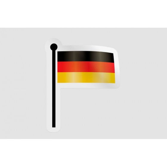 Germany Flag Waving Style 25