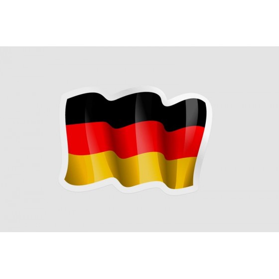Germany Flag Waving Style 4
