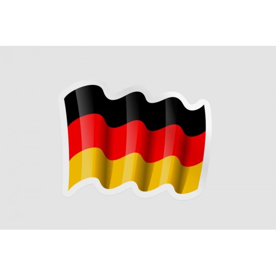 Germany Flag Waving Style 5