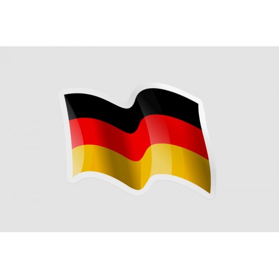 Germany Flag Waving Style 7