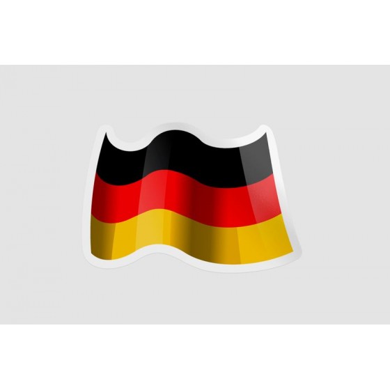 Germany Flag Waving Style 8