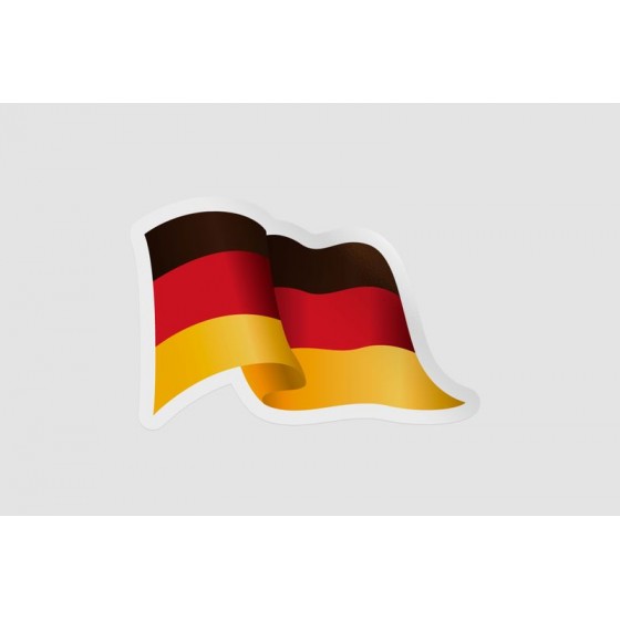 Germany Flag Waving