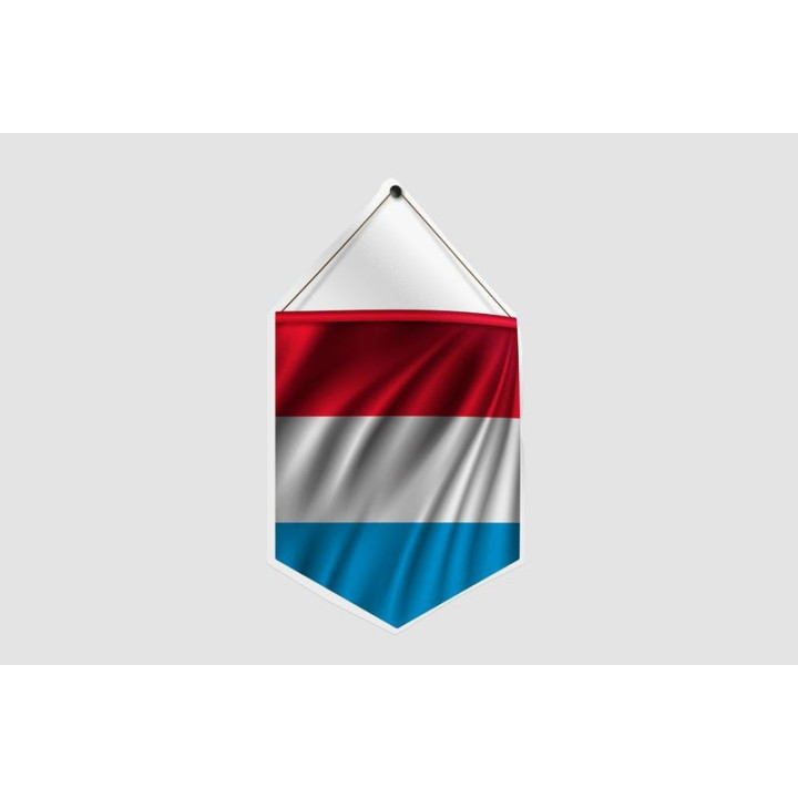 Luxembourg Flag Style 45 Sticker - DecalsHouse