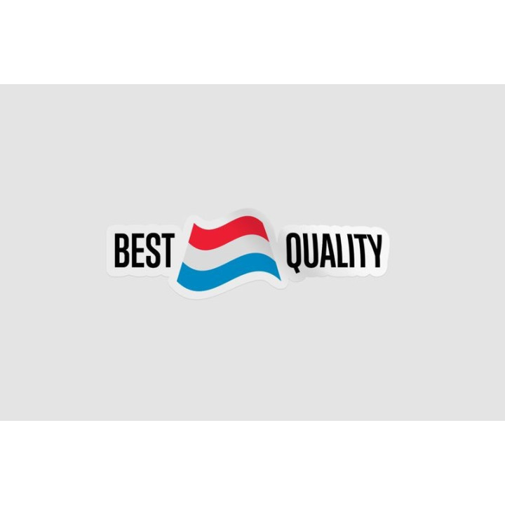 Luxembourg Quality Style 3 Sticker - DecalsHouse