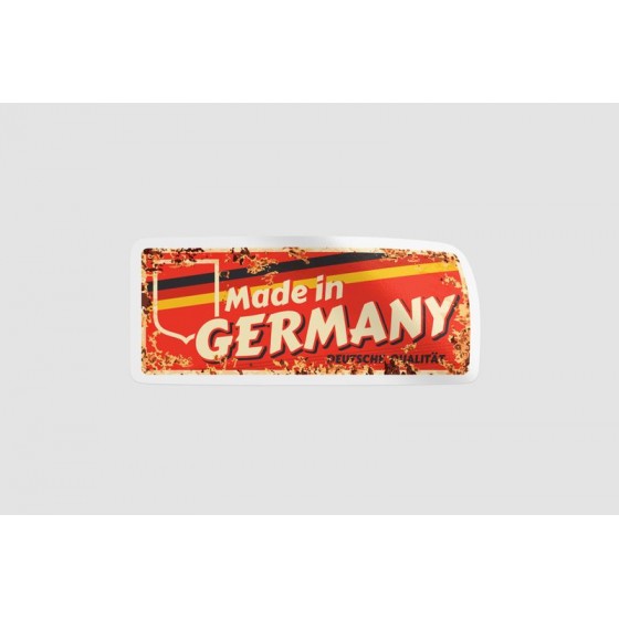 Germany Label Vintage