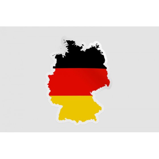 Germany Map Flag