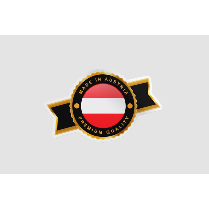 Made In Austria Label Style 3 Sticker - DecalsHouse