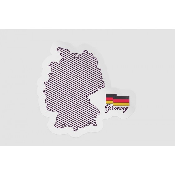Germany Map Style 2