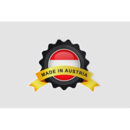 Made In Austria With Emblem Badge Sticker - DecalsHouse