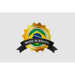 Made In Brazil Label Style 13 Sticker - DecalsHouse