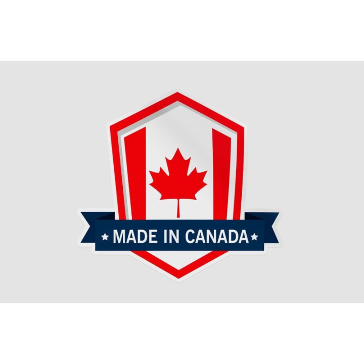 Made In Canada Label Style 10 Sticker - DecalsHouse