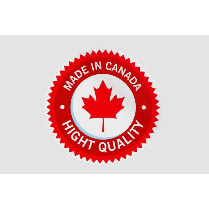 Made In Canada Label Style 13 Sticker - DecalsHouse