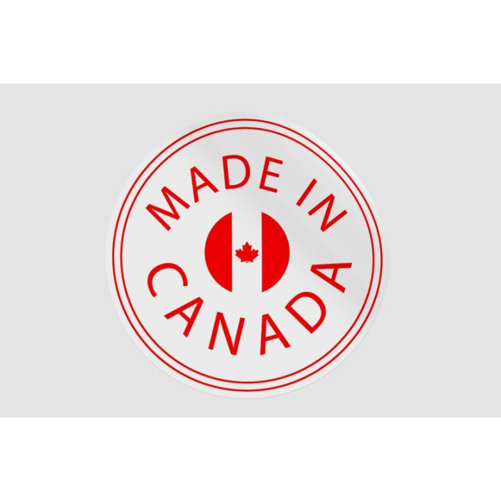 Made In Canada Label Style 3 Sticker - DecalsHouse