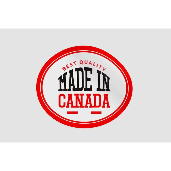 Made In Canada Label Style 4 Sticker - DecalsHouse