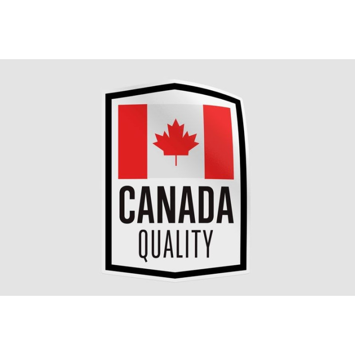 Made In Canada Label Style 7 Sticker - DecalsHouse