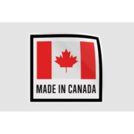 Made In Canada Label Style 8 Sticker - DecalsHouse