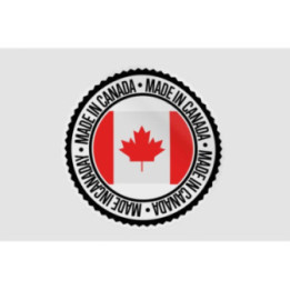 Made In Canada Label Style 9 Sticker - DecalsHouse
