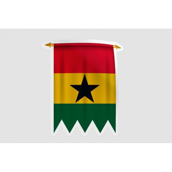 Ghana Flag Pennant