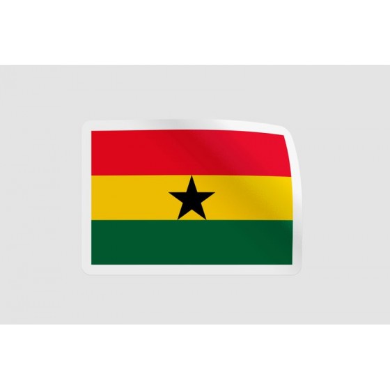 Ghana Flag Style 2